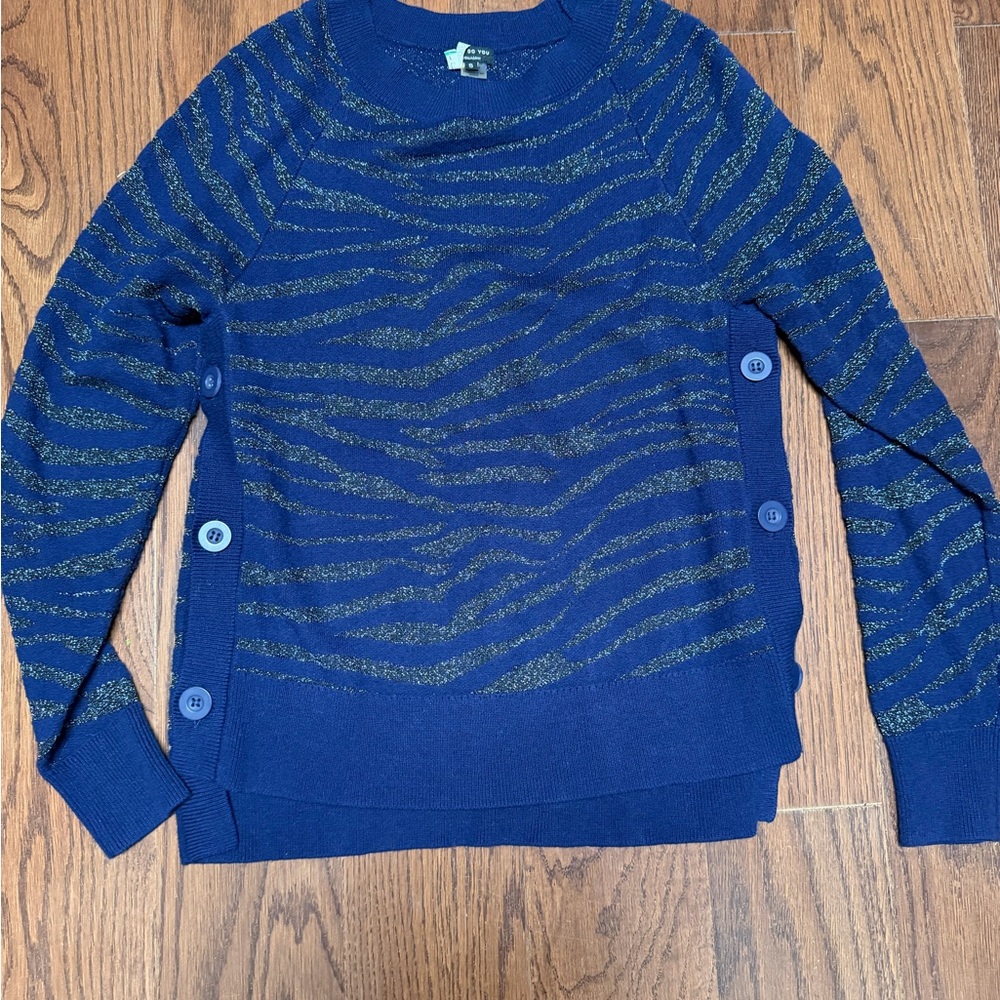Small Stella and Dot Animal print sweater